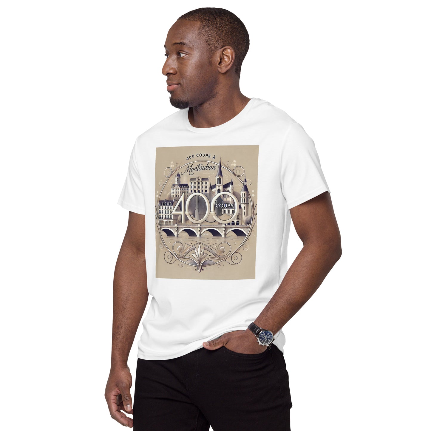 Montauban Ville des 400 Coups- T-shirt premium en coton homme