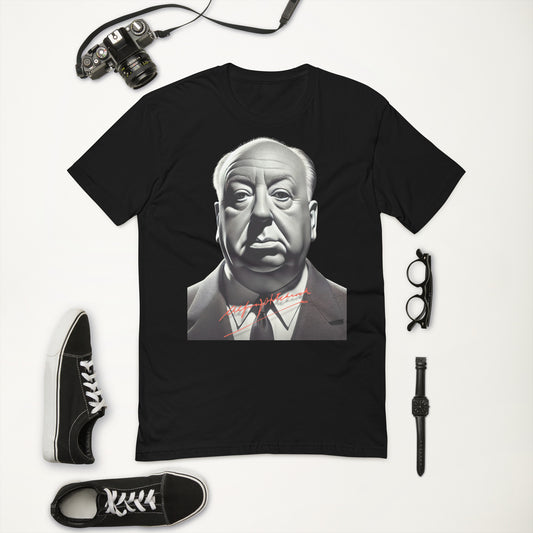 T-shirt "Signature"  Alfred Hitchcock à Manches Courtes