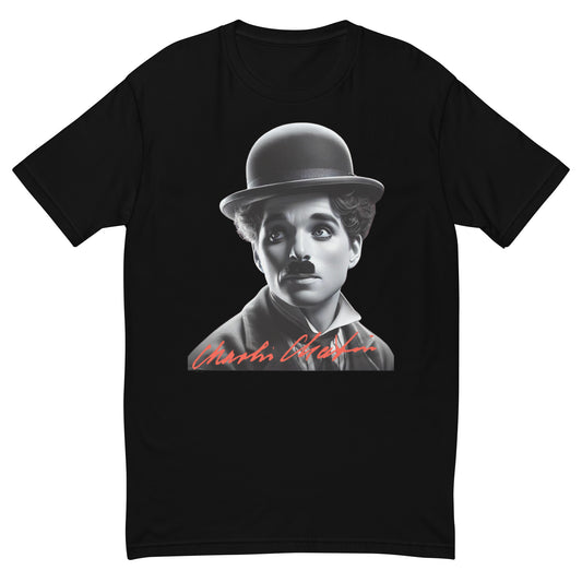 T-shirt "Charlie Chaplin" à Manches Courtes